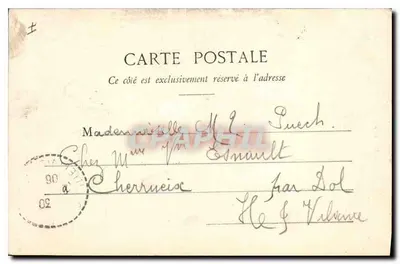 Cementerio de Belfort — Edición A. D., N° 2643 — Depositado — Reverso