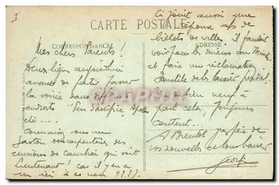Belfort - O Castelo e o Leão - Embaixo: o Palácio de Justiça, a Prisão, o Arsenal - Edição E. Mager, 49, Faub. de France, Belfort — Verso