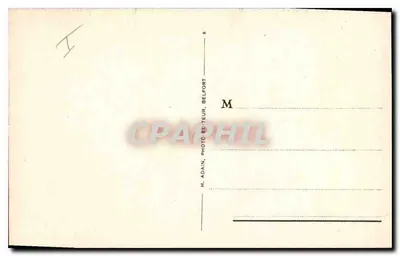 Belfort (Territoire) — Caserma Bougenel — H. Adain, Fotografo, Belfort — Verso
