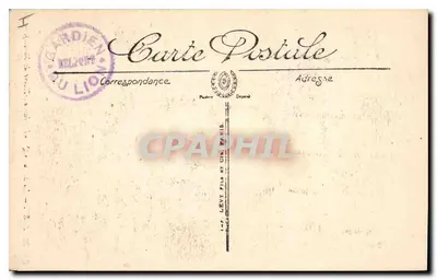 Belfort — Statua « Quand Même » (Dzieło Mercié) — n°21 — Rewers