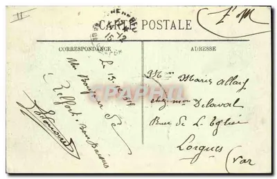 Belfort — Il Monumento dei Treassed e il Castello — LL — Verso