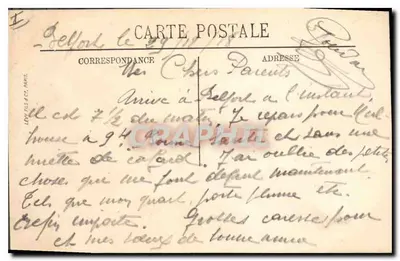 Belfort — Il Monumento dei Mobiles — LL — Verso