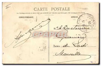 Belfort — Friederich Barracks — Gallois Médéruit Edition, litho. phot. — Back