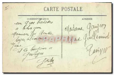 Belfort — De Statuït "Quand Même", werk van Mercié — LL. — Achterkant
