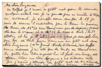 Porte de Brisach — zbudowana przez Vaubana — Belfort — Rewers