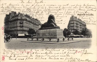 Le Lion de Belfort — Paris — éditeur Paris, n° 10293