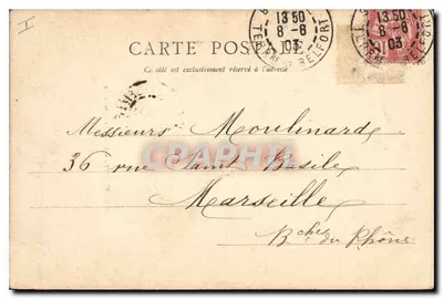 Belfort — Katedra św. Chrystofora — Martin Éditeur, nr 872 — Rewers