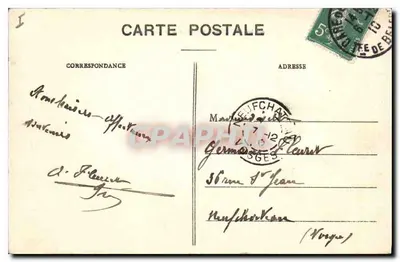Belfort - Le Château et le Lion — éditeur non visible, n° de série 42 — Verso