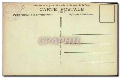 Belfort (Haut-Rhin) — Pomnik 'Quand Même' — E. Karret, fot. Belfort — Rewers
