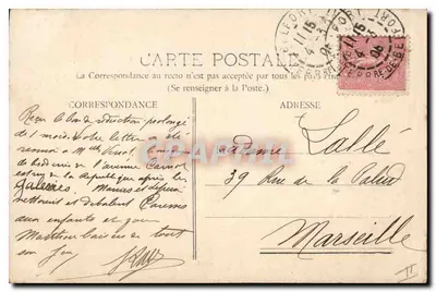 Belfort — Szpital Wojskowy — zimowa wersja z śniegiem — nieznany wydawca, nr 10 — Rewers