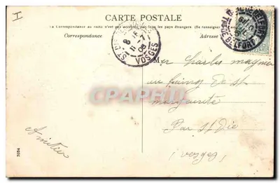 Belfort — O castelo e o Leão — Edição Emile Martin — Verso