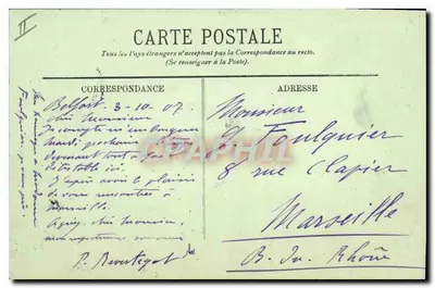 Belfort — A Miotte e a Vale — LL. — Verso