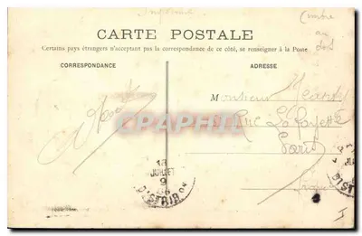 Estrada do Ballon d'Alsace — Território de Belfort — Imp. H. Andrés, Giromagny — Verso