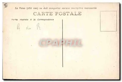 Arles — Les Alyscamps, Allée des Tombeaux — wydawca nie widoczny — Rewers