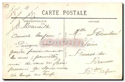 Marseille - Chiesa dei Riformati e Monumento dei Mobiles - BR - 1531 — Verso