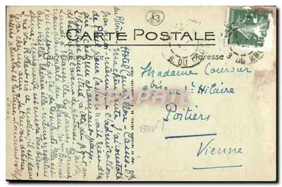 Cassis — Wejście do portu i widok na miasto — LL. — Rewers