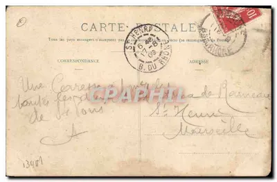 Gémenos - Saint-Pons — La Source — A. H. Bonine, wyd. Marsylia — Rewers