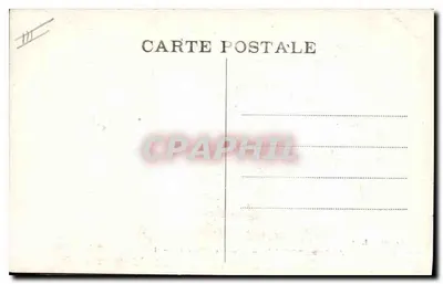 Tartarin de Tarascon — antes de partir para a África, se exercita na caça nos arbustos das margens do Ródano — Coleção L. n°241 — Verso