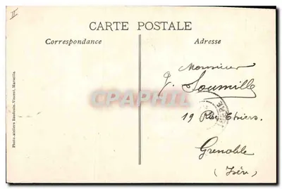 La Farandole — Em Provéncia — Cliché Augustin — Verso
