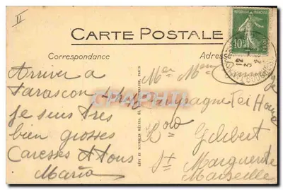 A Provença — collage de cenas provençais — editor Lévy e Neurden Réunis, Paris — Verso