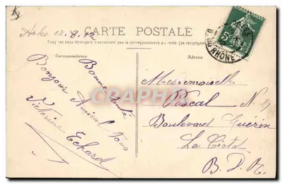 La Farandole — Provence — Coll. L. A. n°29 — Verso