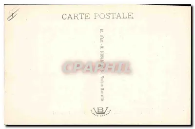 La Farandole — schilderij van Valère Bernard — Éd. d'Art M. Bernard, 1900, Marseille — Achterkant