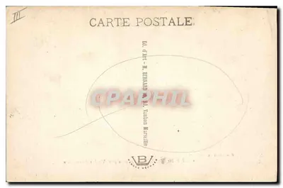 La Farandole — quadro de Valère Bernard — Ed. d'Art M. Bernard, 96 Bd. Valbon, Marselha — Verso