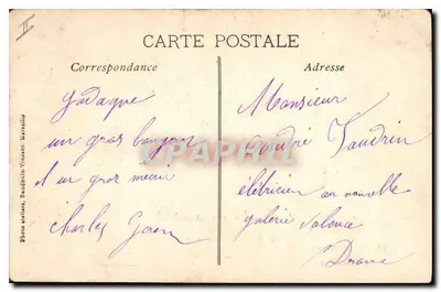 La Farandole — En Provence — Collection L. A. n°29 — Verso