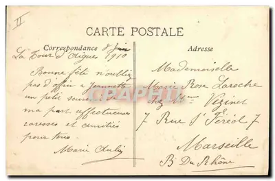 La Farandole — Zbiór L.A. — Wydawca nieznany, n° 29 — Rewers