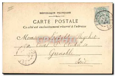 La Farandole — En Provence — Photo-ateliers Baudouin, Marseille — Verso