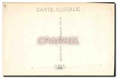 A Farandole — quadro de Valère Bernard — Ed. d'Art M. Bernard & Ed. Vanhau Marcelle — Verso