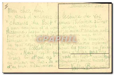 In Provenza — La Farandole, di Valère Bernard — Verso