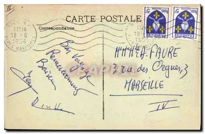 La Farandole — In Provence — Coll. L.A. n°20 — Achterkant
