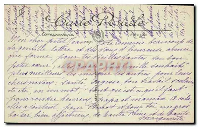Em Provença — A Farandole, por Valère Bernard — Verso