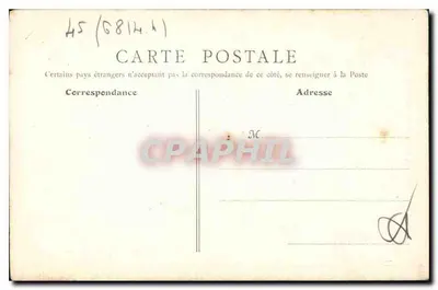 Beaugency - Oude toren, genaamd de Caesar — uitgever B. F., Parijs, n° 22 — Achterkant