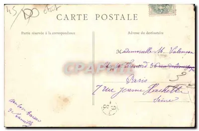 Beaugency — Ogólny widok (prawa brzeg) — B F., PARIS, n°29 — Rewers