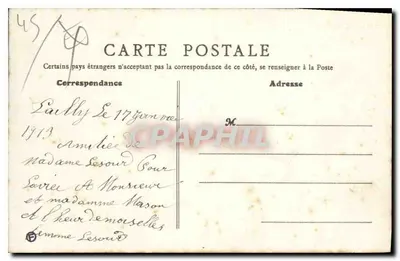 Beaugency - Zamek, dawniej klasztor — n° 546 — wydawca ArtG — Rewers