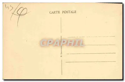 Gien (Loiret) - Katedra — Wydawca E. Lenormand, Orléans — Rewers