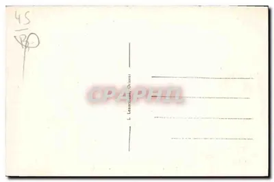 Glen (Loiret) — De oevers van de Loire — Het kasteel — Collectie Trippé — Achterkant
