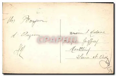 Gien (Loiret) — Wieża zamku — Wydawnictwo Trippe, Gien — Rewers