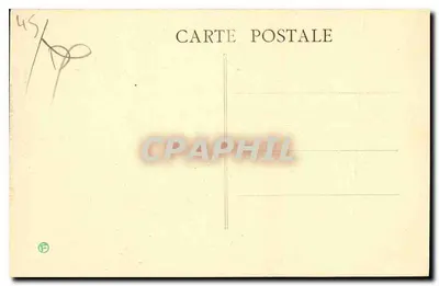 GIEN (Loiret) — Stare domy — Zbiór 'Galeries de France' — Rewers