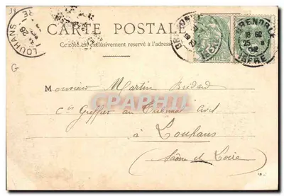 Grenoble — Piazza Victor-Hugo — Tipografia Cretain, 4, boulevard de l'Isère — Verso