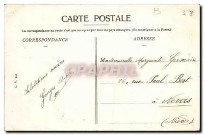 Grenoble — Nowy Most Suspenowany i Alpy — Georges Duplé — Rewers
