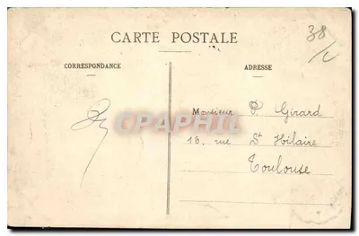 Grenoble - Vista general y las Alpes - Le Taillefer — Reverso