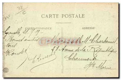 Grenoble — Plac Konstytucji — Muzeum i Kolejna Ksiega Alp — Rewers