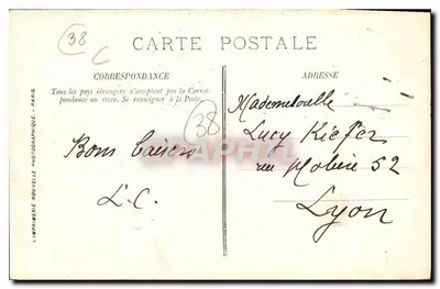 Grenoble — La Place Victor Hugo — LL. — Reverso