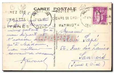 Grenoble — Plac Victor-Hugo, Rabot, Bastilla i Święty Eynard — Rewers