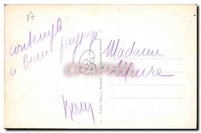 Grenoble — Ogólny widok — Oddoux — Rewers