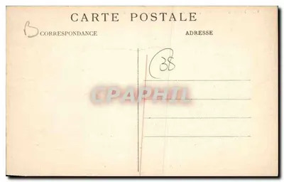 Grenoble — Vista geral - Ponte da França e Cours Jean-Jaurès — CI.A.V. — Verso