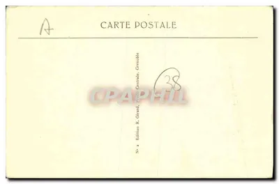 Grenoble — Isère i łańcuch Belledonne — wydawca Syon — Rewers